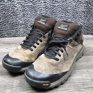 Danner Boots Mens Size 12 Brown Trail 2650 Mid GTX Gore-Tex Hiking Vibram